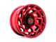 XD Onslaught Candy Red 6-Lug Wheel; 20x9; 0mm Offset (21-24 Bronco, Excluding Raptor)