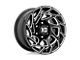 XD Onslaught Gloss Black Milled 6-Lug Wheel; 20x9; 0mm Offset (21-24 Bronco, Excluding Raptor)