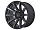 XD Outbreak Satin Black with Gray Tint 6-Lug Wheel; 20x10; 12mm Offset (21-24 Bronco, Excluding Raptor)