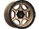 XD Portal Satin Bronze with Satin Black Lip 6-Lug Wheel; 18x8.5; 0mm Offset (21-24 Bronco, Excluding Raptor)