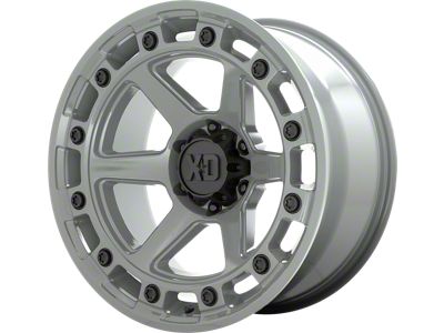 XD Raid Cement 6-Lug Wheel; 17x9; 0mm Offset (21-24 Bronco, Excluding Raptor)