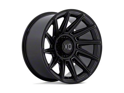 XD Specter Gloss Black with Gray Tint 6-Lug Wheel; 20x10; -18mm Offset (22-25 Bronco Raptor)