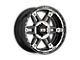 XD Spy II Gloss Black Machined 6-Lug Wheel; 20x9; 0mm Offset (22-24 Bronco Raptor)