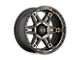 XD Spy II Satin Black Dark Tint 6-Lug Wheel; 20x9; 0mm Offset (22-24 Bronco Raptor)