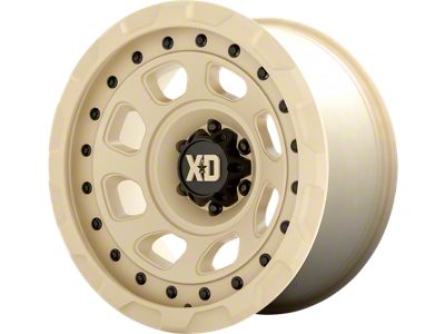 XD Storm Sand 6-Lug Wheel; 17x9; -12mm Offset (21-24 Bronco, Excluding Raptor)