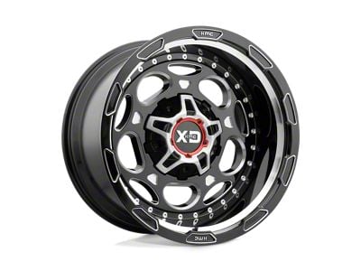 XD Demodog Gloss Black Milled 6-Lug Wheel; 20x9; 18mm Offset (22-24 Frontier)