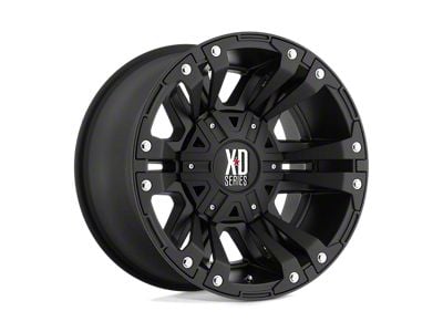 XD Monster II Matte Black 6-Lug Wheel; 17x9; 30mm Offset (22-24 Frontier)