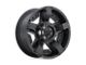 XD Rockstar II Matte Black 6-Lug Wheel; 17x8; 35mm Offset (22-24 Frontier)