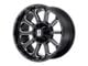 XD Bomb Gloss Black with Milled Accents Wheel; 20x9; 30mm Offset (84-01 Jeep Cherokee XJ)