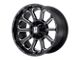 XD Bomb Gloss Black with Milled Accents Wheel; 18x9 (14-23 Jeep Cherokee KL)