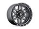 XD Machete Matte Gray with Black Ring Wheel; 16x8; 0mm Offset (84-01 Jeep Cherokee XJ)