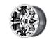 XD Monster II PVD Chrome Wheel; 18x9; 18mm Offset (84-01 Jeep Cherokee XJ)