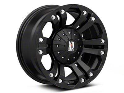 XD Monster Matte Black Wheel; 18x9; 18mm Offset (84-01 Jeep Cherokee XJ)