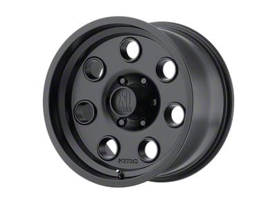 XD Pulley Satin Black Wheel; 17x9; -12mm Offset (84-01 Jeep Cherokee XJ)