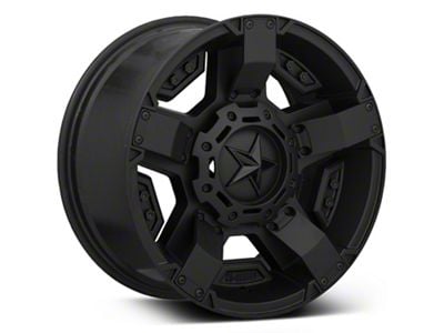 XD Rockstar II Matte Black Wheel; 17x8; 10mm Offset (84-01 Jeep Cherokee XJ)