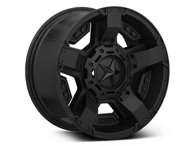 XD Rockstar II Matte Black Wheel; 17x9; -12mm Offset (84-01 Jeep Cherokee XJ)