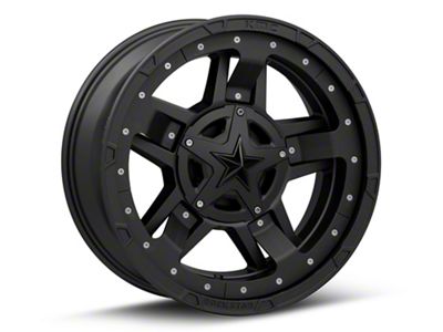 XD Rockstar III Matte Black Wheel; 20x9; -12mm Offset (84-01 Jeep Cherokee XJ)