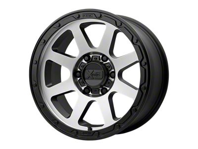 XD Addict 2 Matte Black Machined Face Wheel; 17x8.5; 0mm Offset (20-24 Jeep Gladiator JT)