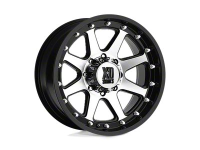 XD Addict Matte Black Machined Wheel; 20x9 (20-24 Jeep Gladiator JT)