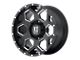 XD Batallion Gloss Black Milled Wheel; 20x10 (20-24 Jeep Gladiator JT)