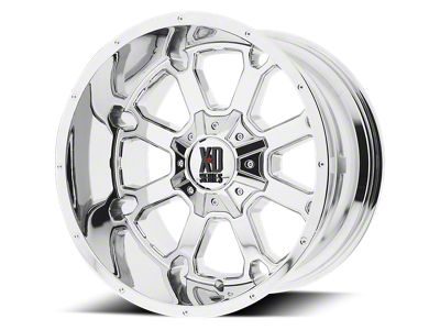 XD Buck 25 Chrome Wheel; 20x9; 0mm Offset (20-24 Jeep Gladiator JT)