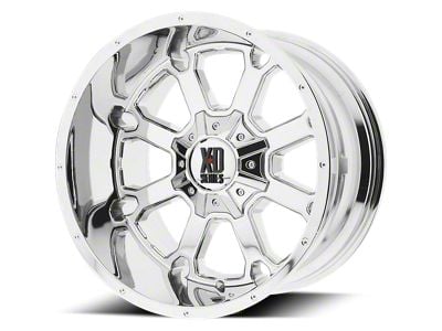 XD Buck 25 Chrome Wheel; 20x10; -24mm Offset (20-24 Jeep Gladiator JT)