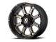 XD Buck 25 Matte Black Dark Tint Wheel; 20x10 (20-24 Jeep Gladiator JT)