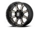 XD Buck 25 Matte Black Dark Tint Wheel; 20x12 (20-24 Jeep Gladiator JT)