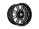 XD Cage Gloss Black Milled Wheel; 20x10 (20-24 Jeep Gladiator JT)