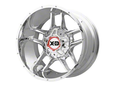 XD Clamp Chrome Wheel; 20x9 (20-24 Jeep Gladiator JT)