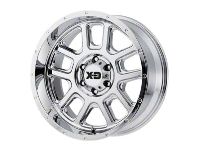 XD Delta Chrome Wheel; 20x12 (20-24 Jeep Gladiator JT)