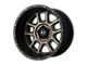 XD Delta Matte Black with Dark Tint Clear Wheel; 20x12 (20-24 Jeep Gladiator JT)