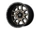 XD Delta Matte Black with Dark Tint Clear Wheel; 22x14; -76mm Offset (20-24 Jeep Gladiator JT)