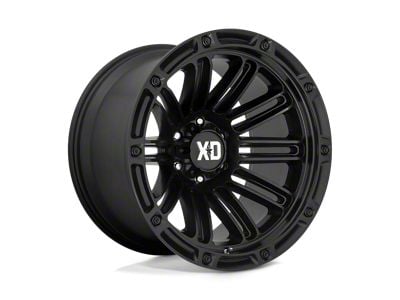 XD Double Deuce Satin Black Wheel; 20x10 (20-24 Jeep Gladiator JT)