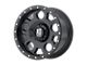 XD Enduro Pro Satin Black with Reinforcing Ring Wheel; 17x9 (20-24 Jeep Gladiator JT)