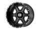 XD Fusion Satin Black Wheel; 20x9 (20-24 Jeep Gladiator JT)