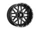 XD Grenade Gloss Black Wheel; 17x8.5; 0mm Offset (20-24 Jeep Gladiator JT)