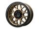 XD Grenade OR Matte Bronze with Matte Black Lip Wheel; 17x8.5; 0mm Offset (20-24 Jeep Gladiator JT)