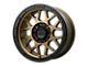 XD Grenade OR Matte Bronze with Matte Black Lip Wheel; 18x8.5; 0mm Offset (20-24 Jeep Gladiator JT)