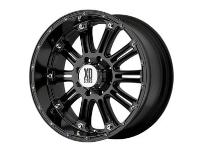 XD Hoss Gloss Black Wheel; 18x9; 18mm Offset (20-24 Jeep Gladiator JT)