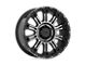 XD Hoss II Satin Black Machined with Gray Tint Wheel; 20x9; -12mm Offset (20-24 Jeep Gladiator JT)