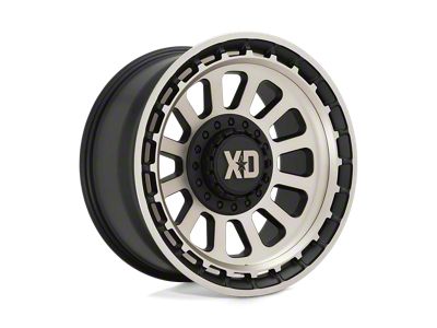 XD Omega Satin Black with Bronze Tint Wheel; 20x10 (20-24 Jeep Gladiator JT)