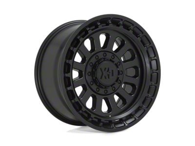 XD Omega Satin Black Wheel; 17x9; 0mm Offset (20-24 Jeep Gladiator JT)