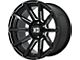 XD Outbreak Gloss Black Milled Wheel; 20x9 (20-24 Jeep Gladiator JT)