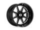 XD Pike Gloss Black Milled Wheel; 20x9; 0mm Offset (20-24 Jeep Gladiator JT)