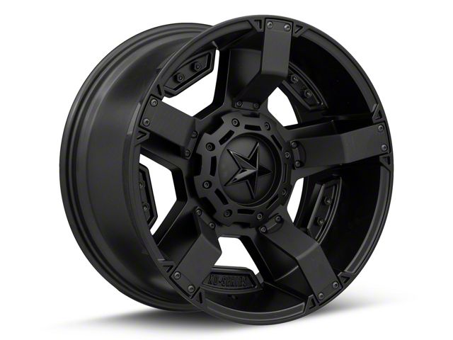 XD Rockstar II Matte Black Wheel; 20x12 (20-24 Jeep Gladiator JT)