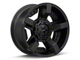 XD Rockstar II Matte Black Wheel; 17x8; 35mm Offset (20-25 Jeep Gladiator JT)