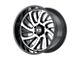 XD Surge Gloss Black with Machined Face Wheel; 20x10 (20-24 Jeep Gladiator JT)
