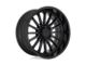 XD Whiplash Gloss Black with Gray Tint Wheel; 20x9; 0mm Offset (20-24 Jeep Gladiator JT)