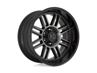 XD Cage Gloss Black with Gray Tint Wheel; 20x9; 18mm Offset (05-10 Jeep Grand Cherokee WK)